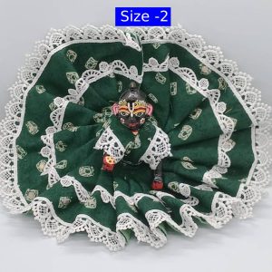 Laddu Gopal Summer Dress Designer Poshak Green